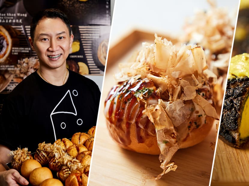Pastry Chef Quits Michelin-Starred Restaurant To Open Japanese HDB Bakery Selling Takoyaki Buns, Durian Puffs 