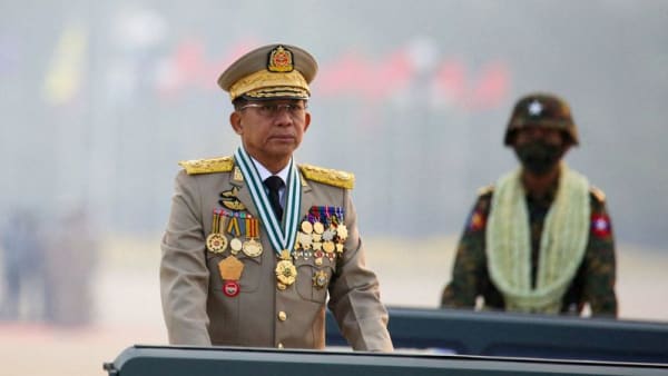 Top UN official presses Myanmar's military leader in rare visit