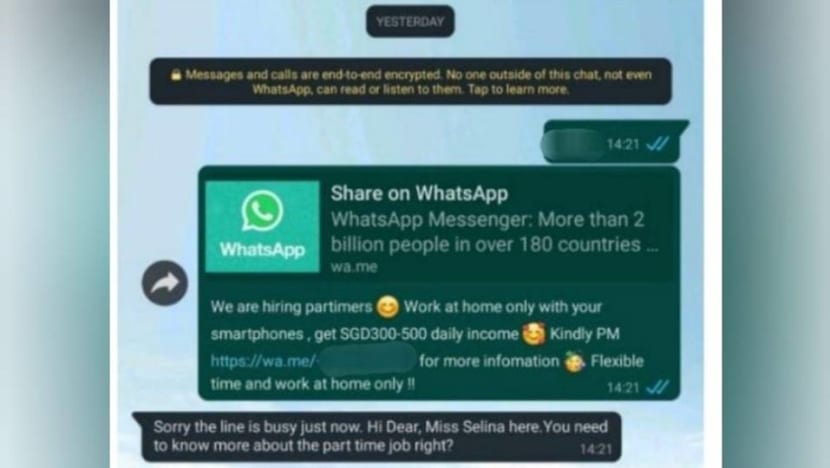 Police warn of new scam advertising fake jobs for e-commerce platforms Police warn of new scam advertising fake jobs for e-commerce platforms