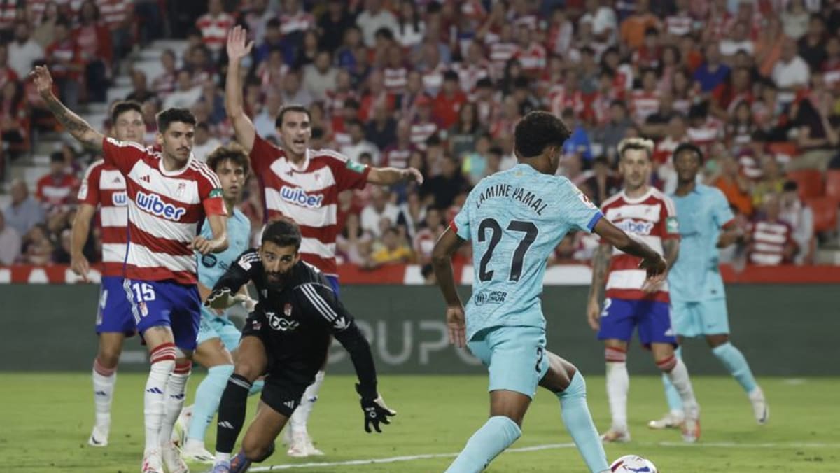 Barcelona's 16-year-old Yamal becomes La Liga's youngest scorer - CNA