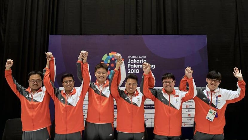 Singapore's contract bridge men's team to receive S$320,000 award for historic Asian Games gold