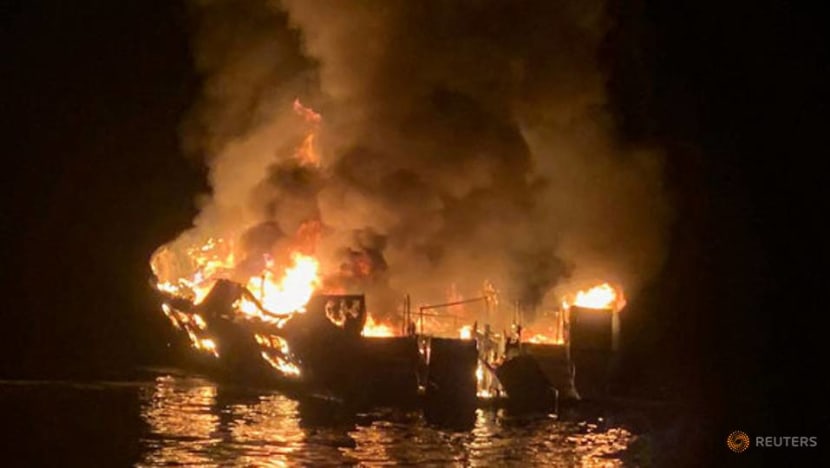 2 Singaporeans feared killed in California boat fire 2 Singaporeans feared killed in California boat fire