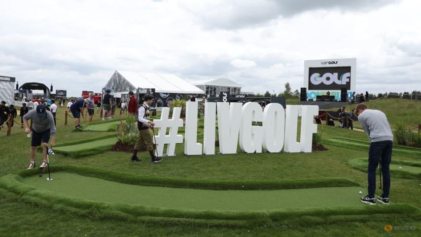 Richest event ever begins as players tee off at LIV Invitational opener Richest event ever begins as players tee off at LIV Invitational opener