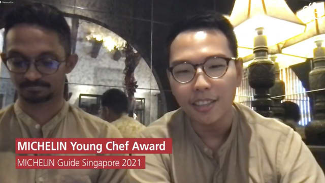新加坡首个“米其林指南年轻主厨大奖”　 Cloudstreet戴伟杰获得！