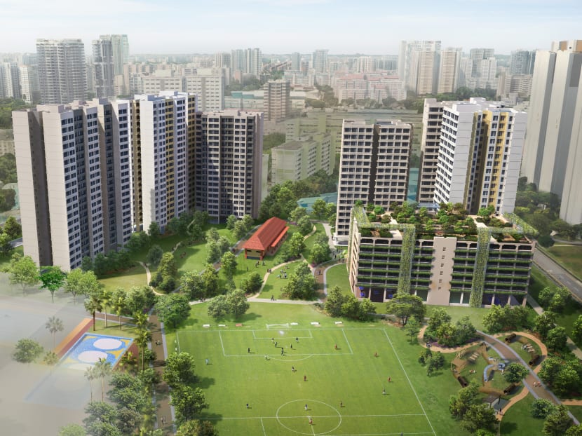 An artist's impression of the redeveloped Farrer Park site.