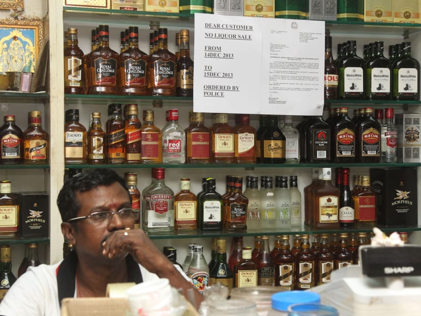 Alcohol curbs in Little India for up to six months