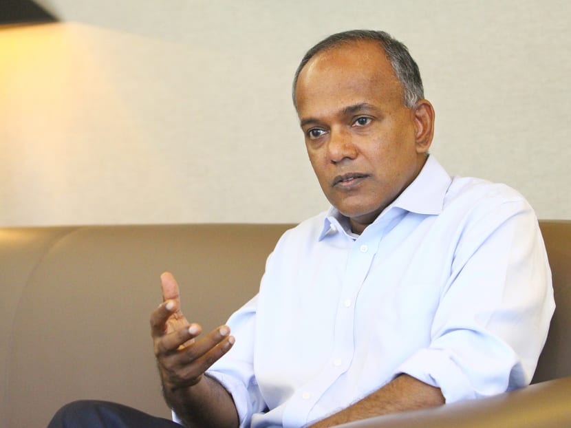 Law and Home Affairs Minister K Shanmugam. TODAY file photo