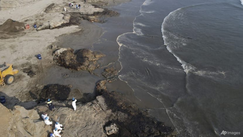 Waves from eruption in Tonga cause oil spill in Peru Waves from eruption in Tonga cause oil spill in Peru