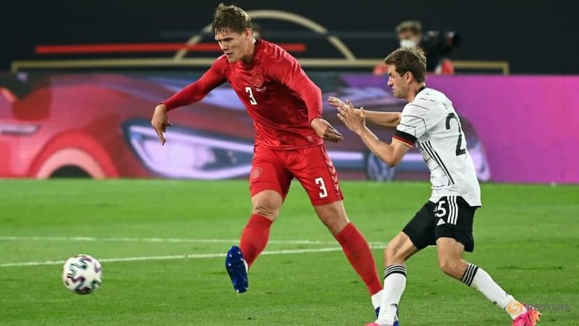 Soccer-Germany dominate but settle for 1-1 draw against Denmark Soccer-Germany dominate but settle for 1-1 draw against Denmark