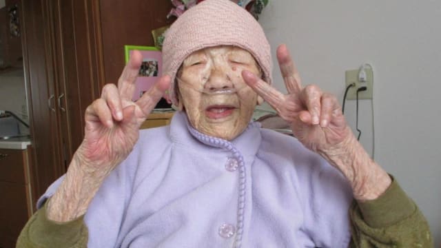 全球最长寿人瑞欢度119岁生日 距离120岁目标剩一年