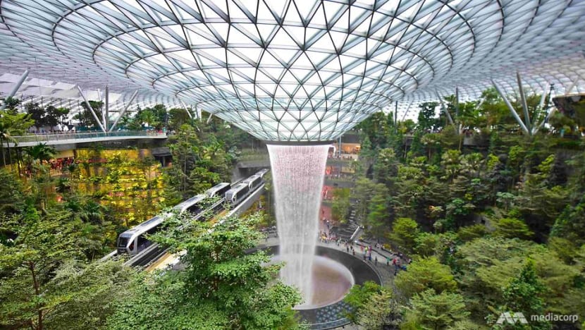 Jewel Changi airport is majestic architectural feat - steelStories