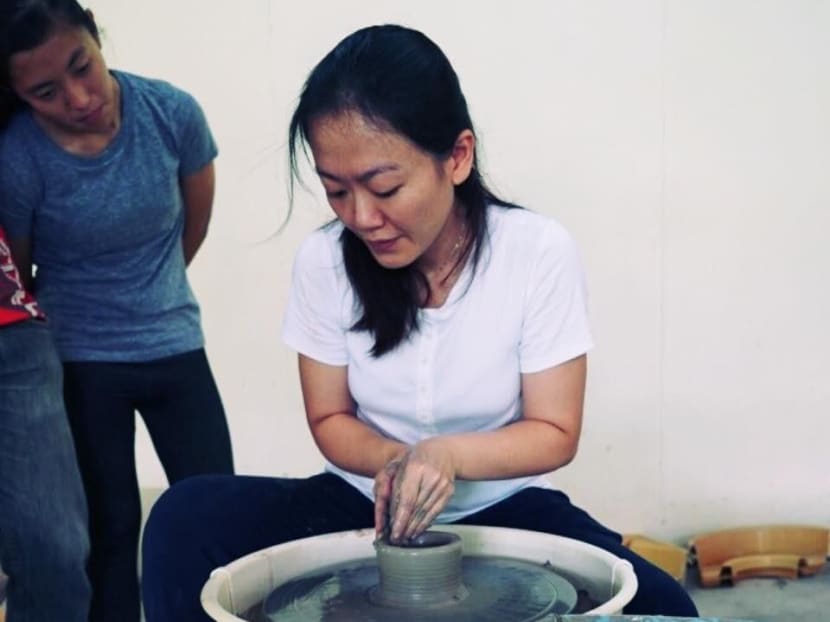 Ms Joan Huang noticed that practising pottery helped calm her down from the stresses of daily life, so she decided to leave medicine and start a social enterprise that offered this therapy to other people.