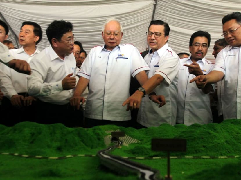 Malaysia's previous Najib administration had inked an RM46 billion agreement with China to proceed with Phase 1 of the East Coast Rail Link.