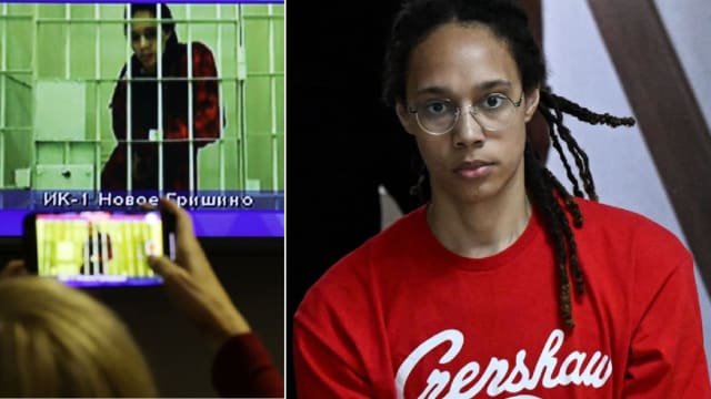 涉藏毒被判囚九年 俄法院驳回美国女篮球星上诉