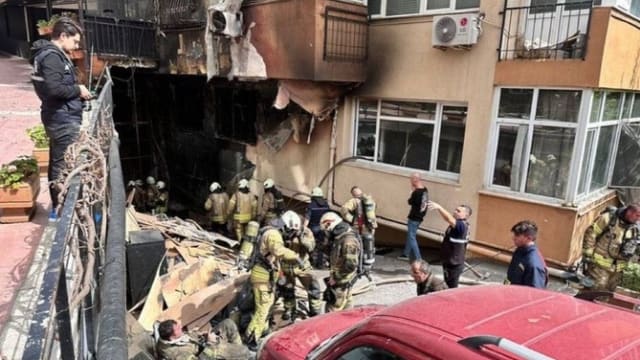 伊斯坦布尔一栋住宅大楼起火 造成29人死亡一人严重烧伤