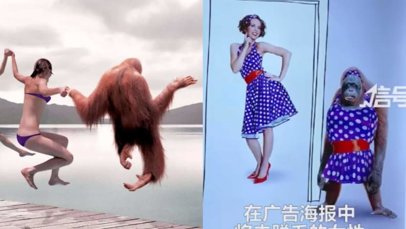 Hair removal salon chain Strip clarifies 'misinterpretation' of China ad featuring orangutan