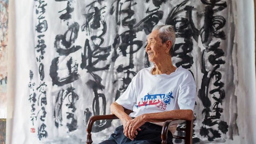 CNA Lifestyle Experiences: At 98, Singapore's oldest living artist continues to be obsessed with art CNA Lifestyle Experiences: At 98, Singapore's oldest living artist continues to be obsessed with art