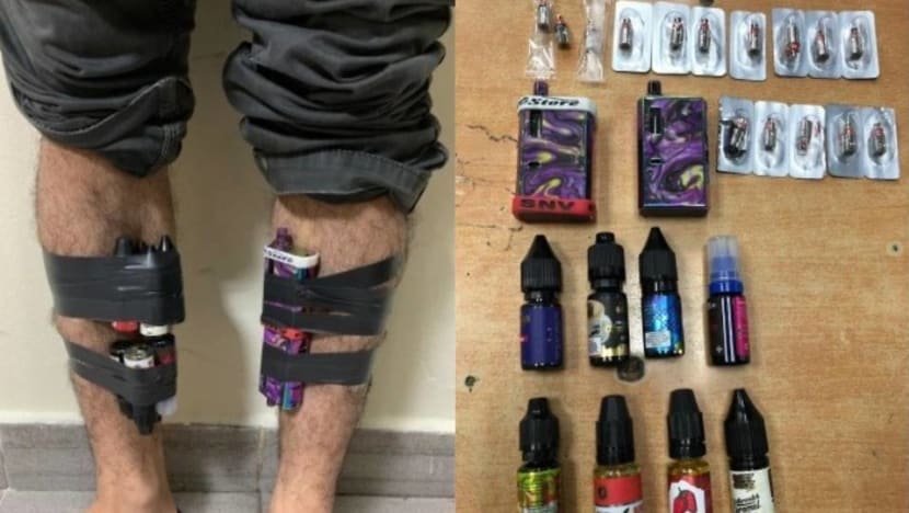 2 Malaysian men caught trying to smuggle e-cigarettes through Woodlands Checkpoint