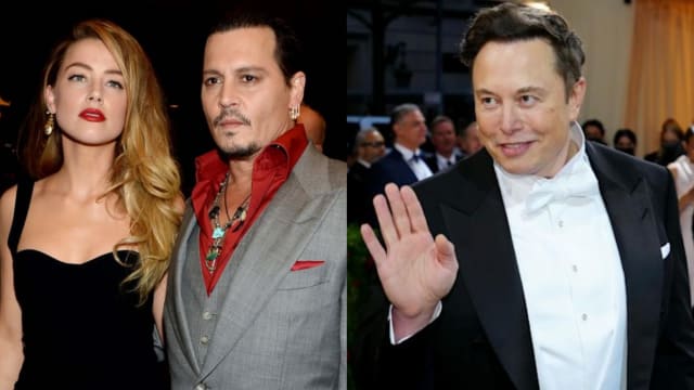 Amber Heard与Johnny Depp撕破脸　前男友Elon Musk发声了！