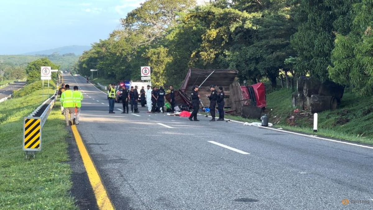 At least 10 migrants killed in Mexico truck accident
