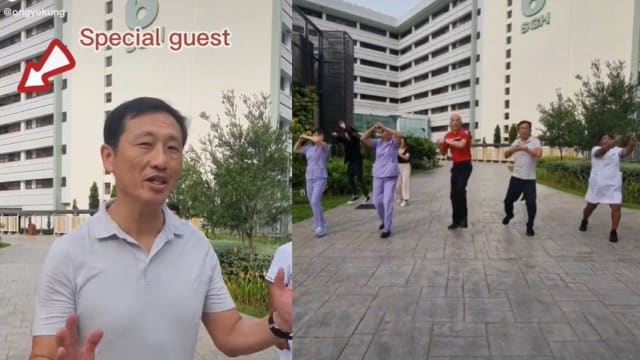 保持健康并不难 王乙康邀“舞叔”带领医护人员跳早操
