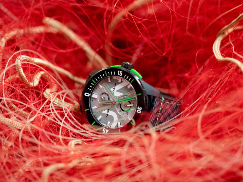 Your watches are now made from recycled fishing nets and used aerospace titanium