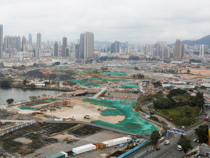 Land development at the Kai Tak area, which is the location of Hong Kong’s former airport.  With the recently enforced capital controls, Chinese developers are expected to invest more money in Hong Kong. Photo: Reuters