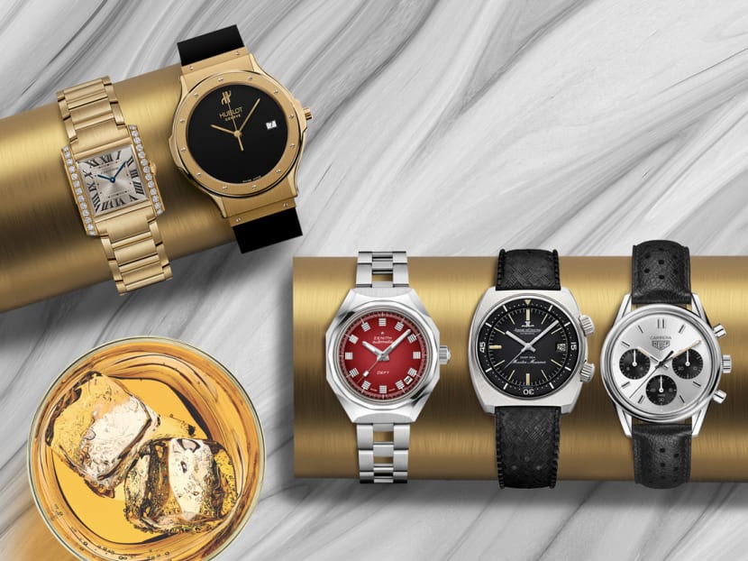 Watches with classic designs remade for the 21st century: Hublot, Cartier, Zenith, Tag Heuer, Jaeger-LeCoultre