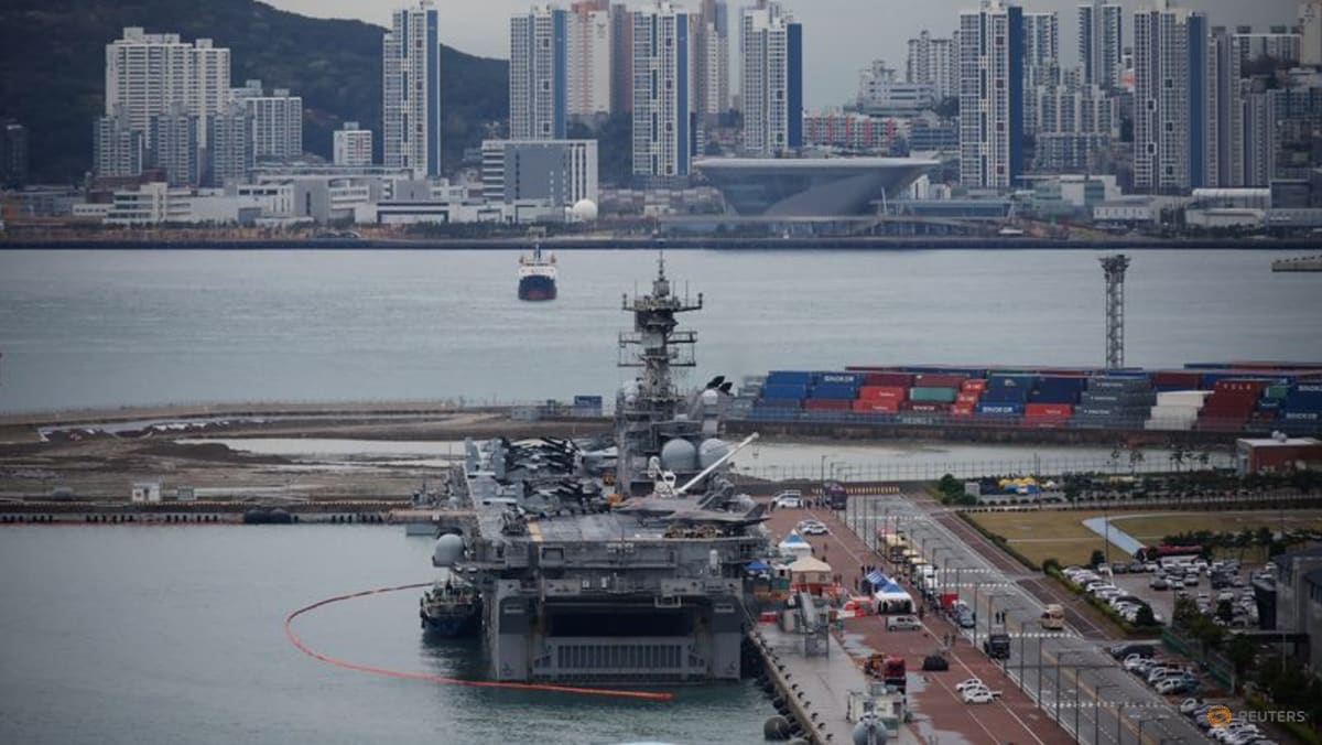 US amphibious assault ship joins drills in South Korea - TODAY