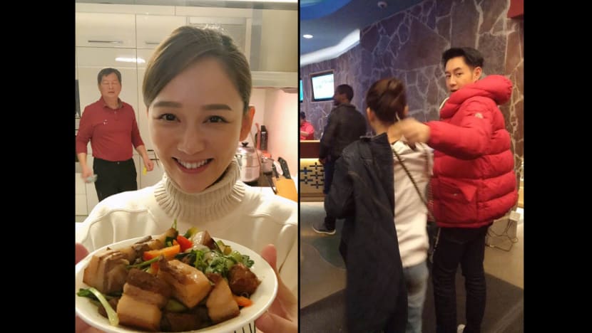 Joe Chen spotted on a vacation with Andy Chen