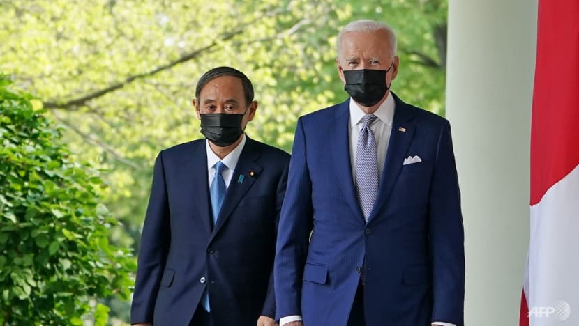 Biden commends Japan's Suga for successful Olympics Biden commends Japan's Suga for successful Olympics