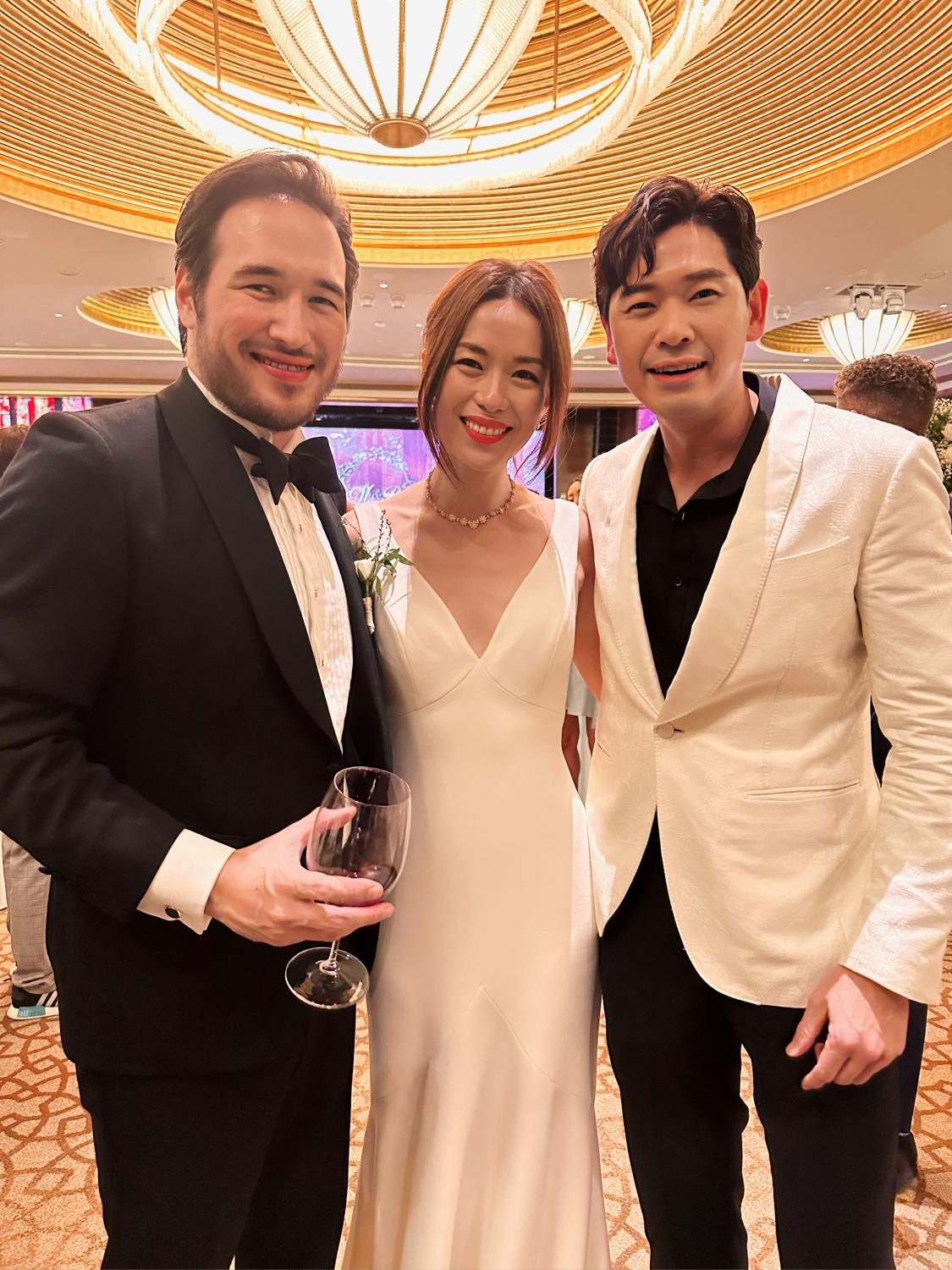 Rebecca Lim is married The actress ties the knot in laid back