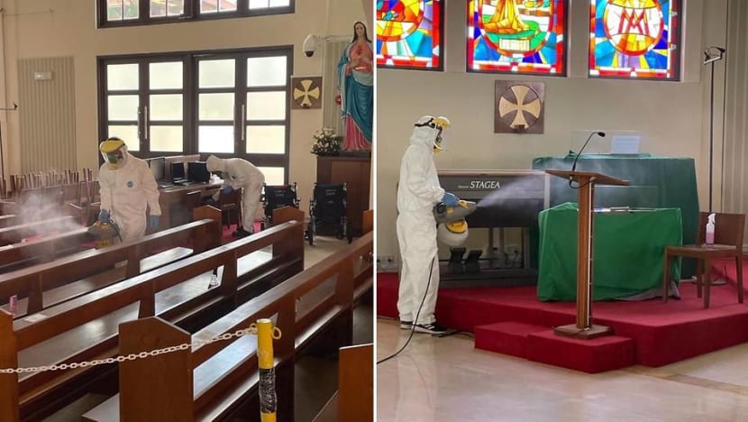 Four COVID-19 cases reported at 4 Catholic churches in Singapore Four COVID-19 cases reported at 4 Catholic churches in Singapore