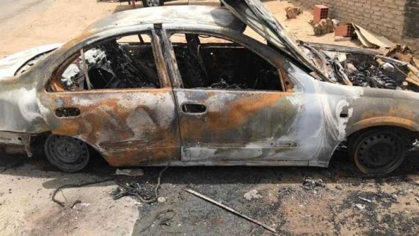 Polis Makkah berkas 2 lelaki kerana bakar kereta milik seorang wanita Arab