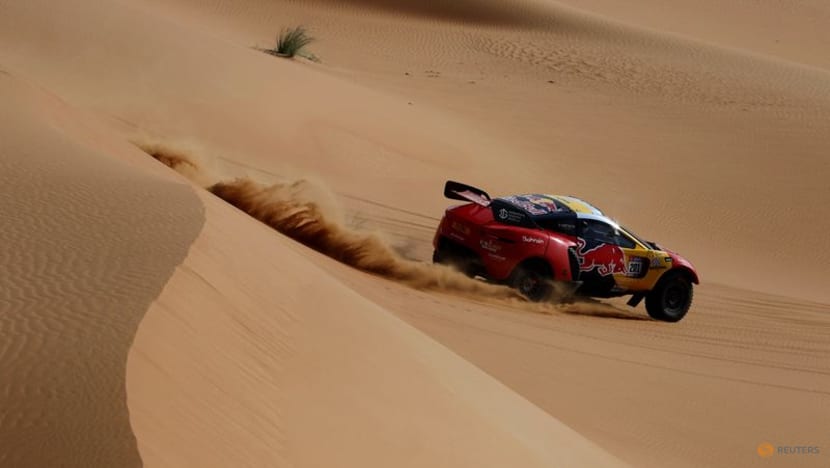Rallying-Frenchman Loeb takes his fourth Dakar stage win in a row Rallying-Frenchman Loeb takes his fourth Dakar stage win in a row