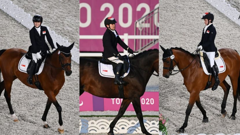 Tokyo Paralympics: Singapore equestrian trio competes at team event
