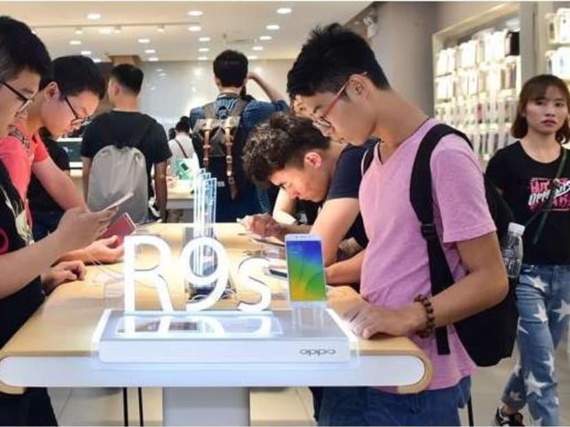 An Oppo experience store in Guangzhou. Photo: Oppo via South China Morning Post