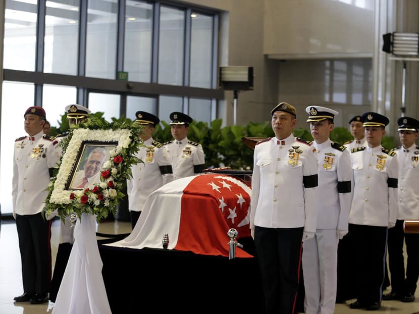 Final journey across S’pore for S R Nathan during funeral procession