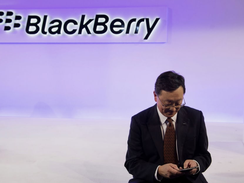 Mr John Chen, chief executive officer of BlackBerry Ltd. Photo: Bloomberg