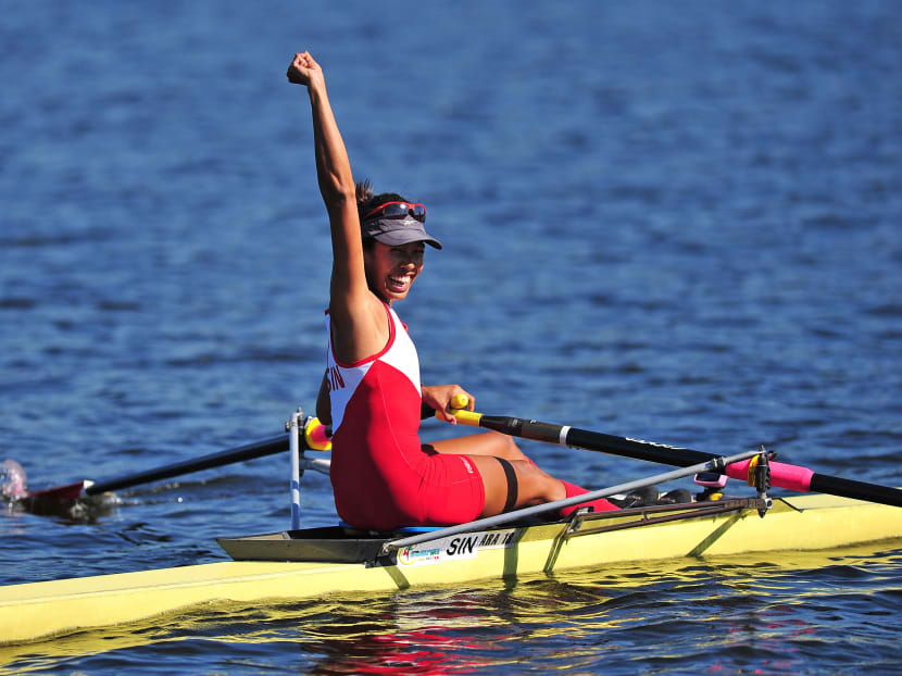 Aisyah wins rowing gold medal
