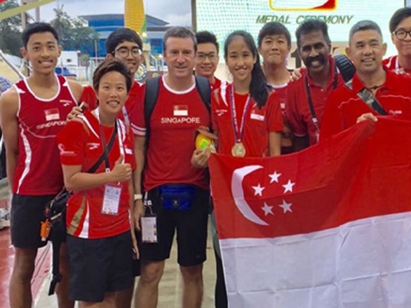 Singapore's athletes had a good first day at the 12th SEA Youth Championships. Photo: Singapore Athletics Facebook page