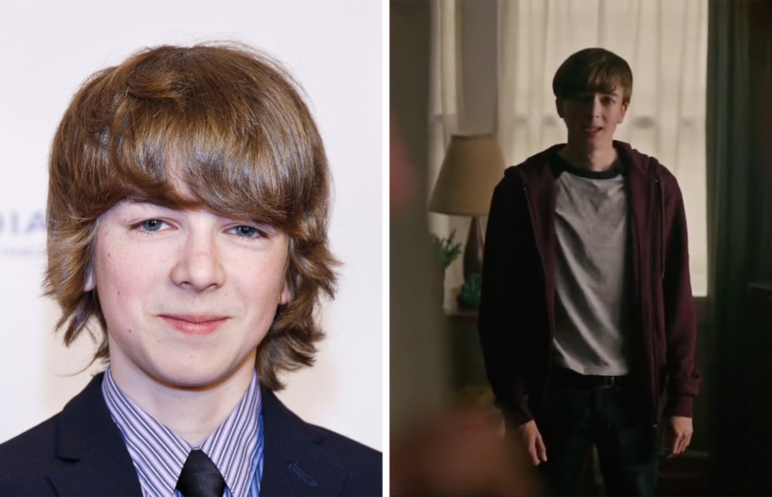 Ryan Grantham (left) played a minor character (right) in American TV series Riverdale. Ryan Grantham (left) played a minor character (right) in American TV series Riverdale.