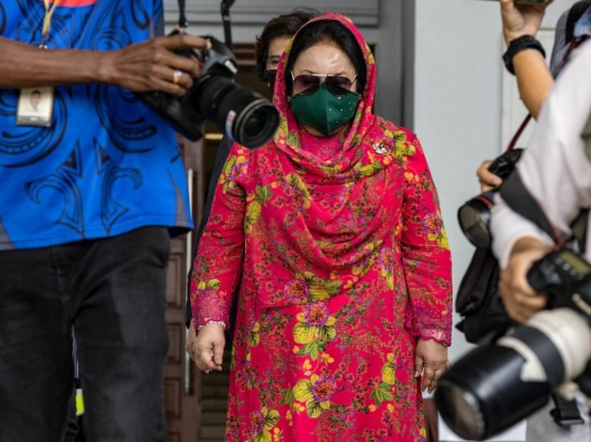 Rosmah Mansor at the Kuala Lumpur High Court on Oct 5, 2021.
