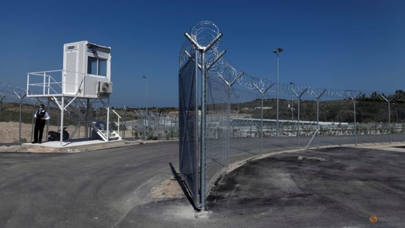 Greece opens new migrant holding camp on island amid tougher policy Greece opens new migrant holding camp on island amid tougher policy