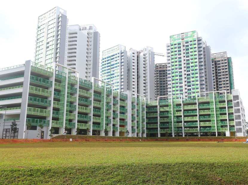 HDB development at Fernvale Link, the site of where a columbarium was propose to have been built. TODAY file photo