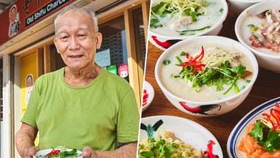 Ah Chiang Of Ah Chiang’s Porridge Leaves Brand To Open Rival Eatery In Tiong Bahru; Cooks With Charcoal