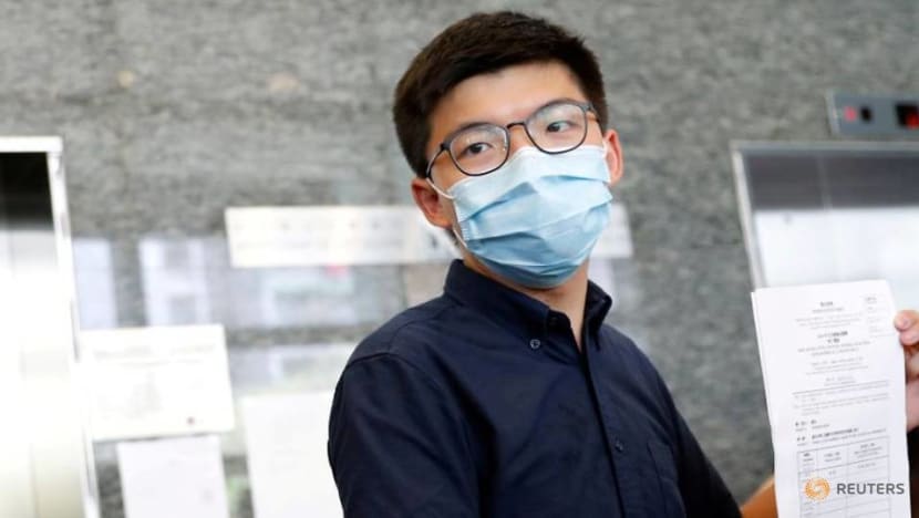 Joshua Wong and other Hong Kong activists charged over banned Jun 4 vigil