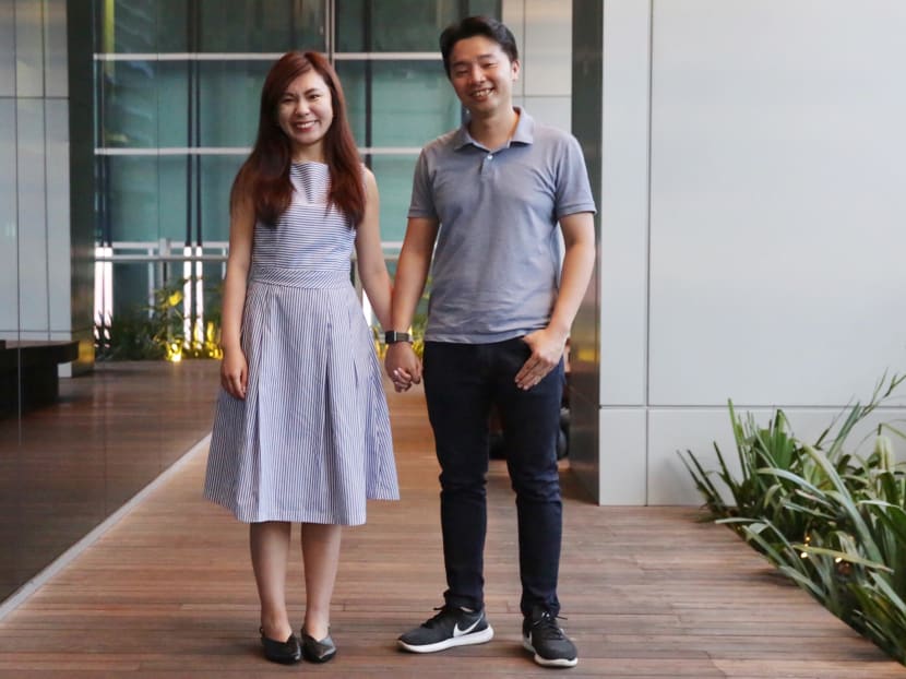 Mr Jason Ye and Ms Seah Ling Ling met on the dating app, Coffee Meets Bagel, and will be getting married this October.