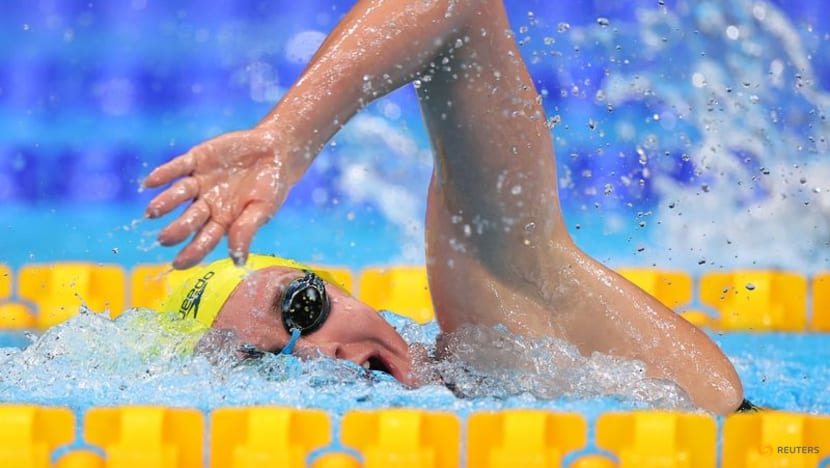 Games-Titmus over COVID and looking for speed in Birmingham pool