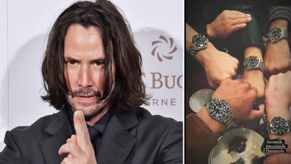 Keanu Reeves Wears a Rolex Submariner With a Sweet Story Behind It